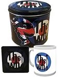 The Who Official Gift Set Mug and Coaster Target Band Logo Presentation tin One Size