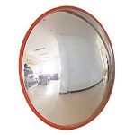 KATSU Convex Traffic Mirror 45cm 180 Degree Curved Wide Angle Mirror for Road Safety Shop Garage Warehouse Security to Eliminate Blind Spots with Wall Fixing Bracket 457133