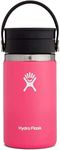 HYDRO FLASK - Travel Coffee Flask 354 ml (12 oz) - Vacuum Insulated Stainless Steel Travel Mug with Leak Proof Flex Sip Lid - BPA-Free - Wide Mouth - Watermelon