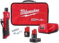 Milwaukee Tire Grinder - 12V Fuel 2409-22 With 2 Batteries 1 Bivolt Charger and 1 Bag