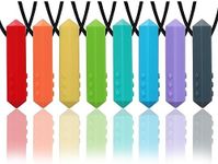 Chew Necklaces for Sensory Kids, 8 