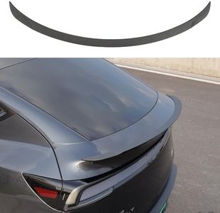 TOPABYTE Spoiler for Tesla Model Y Juniper 2025 2026 Launch Series Accessories Performance Original Rear Spoiler Wing Lip Tail (Matte Carbon Fiber)