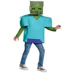 Disguise Zombie Classic Child Costume, Green, Medium/(7-8)