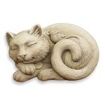 Carruth Studio, Purrfect Pals Statue Figurine, Original Sculpture Handcrafted in Stone, Artisan Made