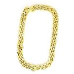 Skeleteen Rapper Gold Chain Accesso