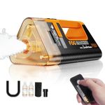LENSGO Hand Held Fog Machine,Smoke Master Pro Outdoor Remote Control Smoke Machine,Indoor Portable Fog Machine 100W Mini Fogger for Photography,Halloween Party,Stage Effects, Disinfection or Weddings