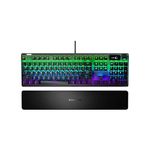 SteelSeries Apex Pro HyperMagnetic Gaming Keyboard — World's Fastest — Adjustable Actuation — OLED Screen — RGB Backlit– USB Passthrough​