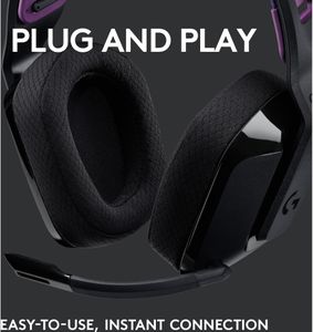 Logitech G535 Wireless Gaming Headset – Black