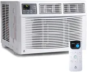 GarveeLife 8000 BTU Air Conditioner Window Uni with WiFi, 3-In-1 Window AC Unit Cooler, Dehumidifier & Fan with Timer, Remote Control & Installation Kit, Cooling Rooms Up to 450 Sq. Ft, 115V, White