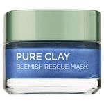 L'Oreal Paris Pure Clay Blemish Rescue Blue Algae Face Mask 50 Ml