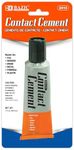 BAZIC Products Contact Cement Adhesive Glue 1 Oz. (30mL), Super Stong Bonds to Tile Rubber Wood Metal Formica Plastic, 24-Pack