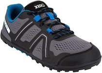 Xero Shoes Women's Mesa Trail Running Shoe - Lightweight Barefoot Trail Runner, Dark Gray Sapphire, 9