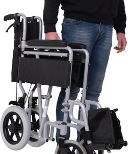 Angel Mobility Lightweight Folding Transit Wheelchair – 11kg Aluminum