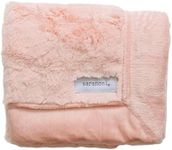 SARANONI Security Blankets for Babies Super Soft Boutique Quality Lush Luxury (Peach Blush, Mini 15" x 20")