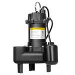 VIVOHOME 3/4HP Submersible Sewage/Effluent Pump