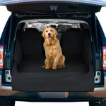 FrontPet SUV Cargo Liner for Dogs - Water-Resistant Pet Trunk Cargo Cover Mat for SUVs Sedans with Bumper Flap Protector - Trunk Cover, Non-Slip Pet Cargo Liner, Trunk Liner (35" x 40") Upgraded 2024