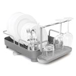 Umbra 1008163-149 Holster Dish Rack Charcoal, Stainless-Steel, 41.91 x 34.29 x 15.24 cm