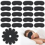 40 Pack Sleep Eye Mask for Men Women Kids, Individual Pack Sleeping Blindfold Eye Shade Cover for Travel, Plane, Hotel, Party