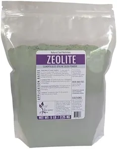 5 Lb - Clinoptilolite Zeolite Powder - Great CEC Exchange - High Potassium and Calcium Along with Many More Minerals and Elements - For You and Your Soil