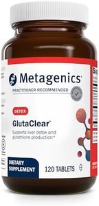 Metagenics GlutaClear - Advanced Glutathione Support* - 750 mg Niacin - Potent Antioxidant Support* - with Broccoli Seed Extract & Vitamin C - Non-GMO & Gluten Free - 120 Tablets
