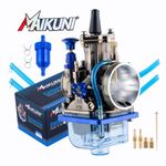 PWK 30mm Carburetor Universal Motorcycle Power Carburetor for 125cc to 250cc Engine Racing ATV Parts Quad Dirt Bike Go Kart Off Road Scooters