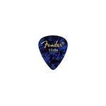 Fender 351 Shape Premium Picks - Blue Moto - Thin - 12 Count Pack,0980351702