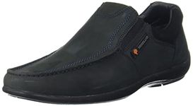 Woodland Men's DNAVY Leather Loafer (OGC 3509119)