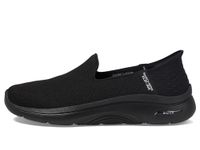 Skechers Women's Go Walk Arch Fit 2.0 Delara Hands Free Slip-ins Sneaker, Black, 7