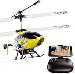 Cheerwing U12S Mini RC Helicopter with Camera Remote Control Helicopter for Kids and Adults