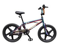 XN Tailwhip MAG 20" Freestyle BMX, Single Speed, 2x Stunt Pegs - Neo Chrome Jet Fuel