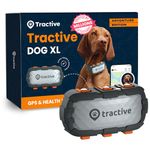 Tractive Smart Dog Tracker XL Adventure | 1 Month Battery | Real-Time GPS Tracking | Escape & Health Alerts | Vitals Monitoring | Market Leader