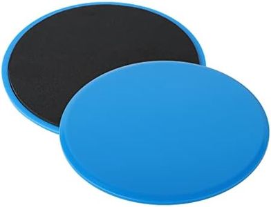 ZILLEEN Exercise Sliders for Working Out Blue Fitness Discs for Pilates Women Men, 2 Pack