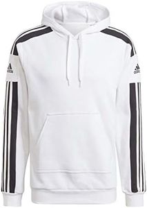 adidas Squadra 21 Sweat Hoodie Hombre, White, M