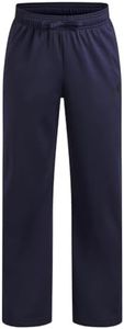 Under Armour Boys' Brawler Open Hem Pants, 410 Blue, YXL