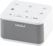 Serene Evolution 30 Sound White Noise Machine - Rain Sound Machine for Sleeping Adults, Baby - Rain Noise Machine for Sleeping Adults - Sleep Machine - Brown, Rain, Ocean, Pink Noise Machine