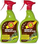 Baby Bio Houseplant Bug Killer Ultra - Fast-Acting Bug Killer Spray - Effective Insect Control for Houseplants - Protection for Houseplants, 1 Litre (Pack of 2)