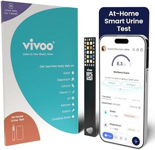 Vivoo | The #1 Urine Test Strips & Keto Strips with App | Advanced Home Tracking for Nutrition, Ketones, Hydration, pH, and More | 12 Months / 48 Tests