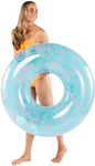 BigMouth x Squishmallows Maya The Ice Cream Cone Pool Float, Inflatable Swimming Tube Ring and Blow Up Water Toy, Medium Sized, 42 Inch