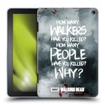 Head Case Designs Officially Licensed AMC The Walking Dead Rick Questions Quotes Soft Gel Case Compatible With Fire HD 8/Fire HD 8 Plus 2020