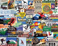 White Mountain 1179 I Love Colorado Jigsaw Puzzle, 1 EA