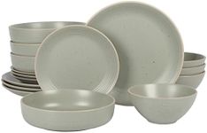 Gibson Home Dinah Double Bowl Stone