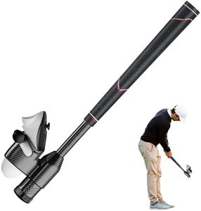 HackFission VR Golf Club Attachment Compatible with Meta Quest 3/3S, Golf Simulator with Double Lock, Non-Slip Grip, Precision Tracking & Adjustable Weight, VR Accessories for Right Controller