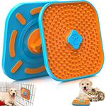 Lick Mats for Dogs, Dog Cage Training Licking Mat for Dogs, Multipurpose Lick Pads for Boredom and Reduce Dog Anxiety, Slow Feeding Pads for Dogs and Cats, Freezable, Slow Feeder Licking Plate