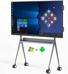 Smart Board，TIBURN HQ Board 75" R2 MAX，4K UHD Touch Screen All-in-One Computer for Office and Classroom with Windows 10 & Open App Ecosystem