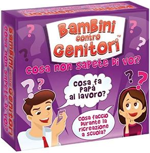 KANGUR Gioco da Tavolo per Bambini Giochi di società Giochi per Tutta la Famiglia Conosci la Tua Famiglia Bambini Contro Genitori 6 Anni+