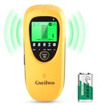 Gseilwo Stud Finder Wall Scanner - 5 in 1 Electronic Stud Sensor Joist Drywall Wall Detector Beam Depth Finder with LCD Display for Wood AC Wire Metal Studs Detection