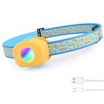 EverBrite Orange Rechargeable Headlamp for Kids