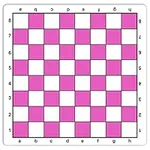 WE Games Mousepad Chessboard, 20 in