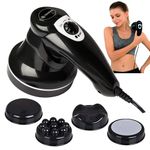 DS SAVORING Cellulite Massager, Body Sculpting Machine, Lymphatic Drainage Massager, Handheld Stomach Massager with Lipo Roller for Belly Fat, Beauty Sculpt Vibrating Massager Wand Used at Home.