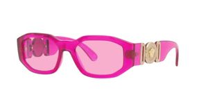 Versace THE CLANS VE 4361 Transparent Fuchsia/Fuchsia 53/18/140 unisex Sunglasses